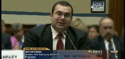 Ari Neeman speaking at a house oversight committee meeting