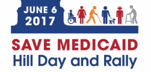 The logo for the June 6th Medicaid Day of Action