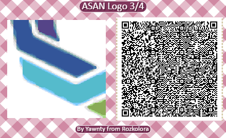 QR code for Part 3/4 of 2x2 Animal Crossing pattern